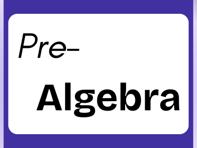 prealgebra